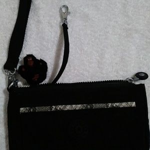 NWOT Kipling black Wristlet Wallet